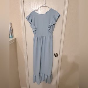 Blue maxi summer/spring dress